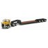 Miniature Caterpillar CT660 Tracteur et semi-remorque porte-engin