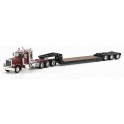 Miniature Peterbilt 389 Daycab remorque porte-chars 3 essieux