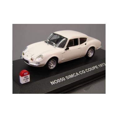 Miniature Simca CG 1300 Coupe Ivoire 1973