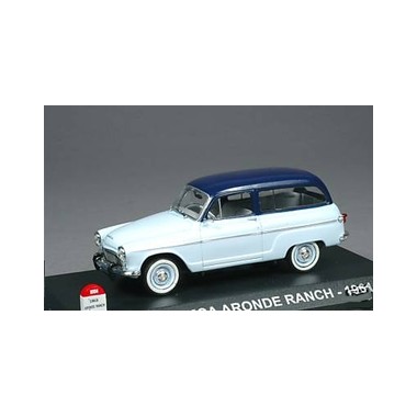 Miniature Simca Aronde P60 Ranch Bleu ciel/Bleu foncé 1961