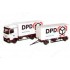 Miniature Mercedes Actros + Remorque "DPD"
