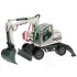 Miniature Pelle sur pneus Terex TW140