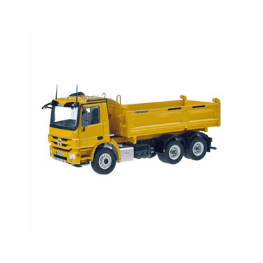 Miniature Mercedes Actros Benne 6x4 Jaune
