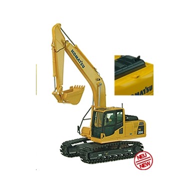 Miniature Pelle rétro Komatsu PC200