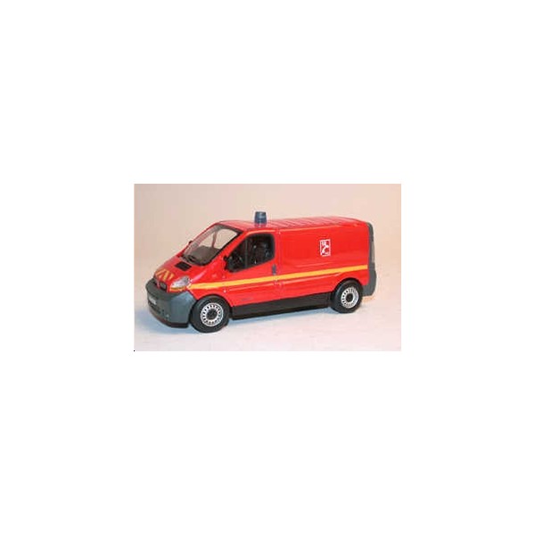 Modèle Réduit 1/43 Renault Trafic BSPP Pompiers De Paris - Eligor - Métal