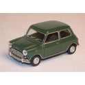 Miniature Austin Cooper Mini verte 1966