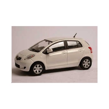 Miniature Toyota Yaris Blanche 2006