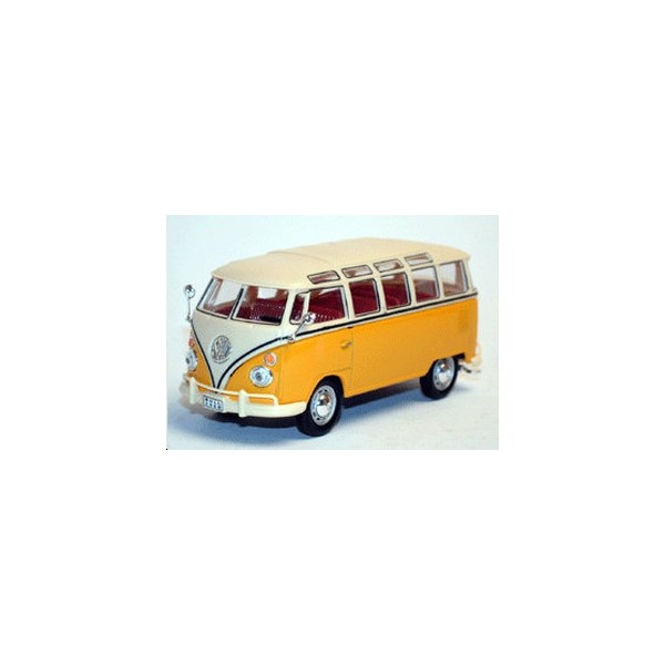 Porte-clés Miniature 1/64 KINSMART – Volkswagen Samba Bus T1, 4 Modèles Dans Un Lot !