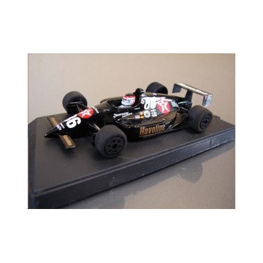 Miniature Formule Indy '90 Texaco Lola, pilote Dobson
