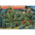 Figurines maquettes Parachutistes allemands, 2ème GM 1945