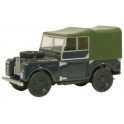 Miniature Land Rover baché bleu RAF