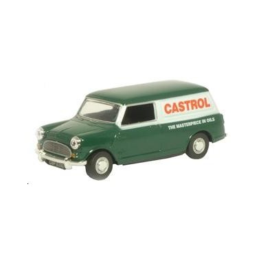 Miniature Austin Mini van Castrol