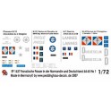 Décalques Marquages Chars français en Normandie, 1944-45,  N°1