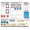 Décalques Marquages Chars français en Normandie, 1944-45,  N°2