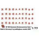 Décalques Insignes Divisionnaires allemands, N°7