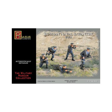 Figurines Infanterie Navale soviétique, 2ème GM