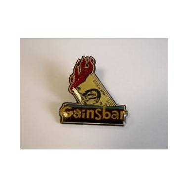 Pins Serge Gainsbourg "Gainsbar"
