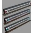 Coffret 3 voitures Corail logo casque SNCF Epoque 5 