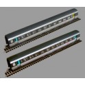 Coffret 2 voitures Corail logo Carmillon SNCF Epoque 5 