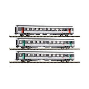 Coffret 3 voitures Corail VTU logo carmillon SNCF Epoque 5 