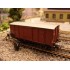 Wagon fourgon toit plat marron SNCF Epoque 3