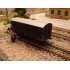 Wagon fourgon toit plat noir SNCF Epoque 3