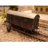Wagon fourgon toit bombé noir aspect vieilli SNCF Epoque 3