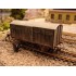 Wagon fourgon toit plat noir aspect vieilli SNCF Epoque 