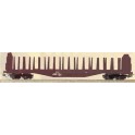 Wagon plat transport de grumes SNCF Epoque 5