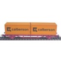 Wagon porte-container Calberson SNCF Epoque 5