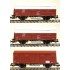 Wagons couverts 2 essieux Gs4 Meccoli Epoque 5, Kit 3 wagons