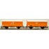 Wagons couverts 2 essieux Gs4 Colas Rail Epoque 6, kit 2 wagons