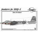 Maquette Junkers Ju 338J-3 Jumo 213 engines