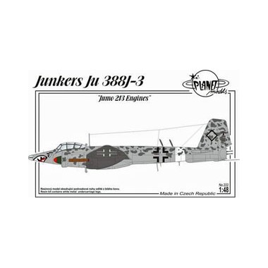 Maquette Junkers Ju 338J-3 Jumo 213 engines