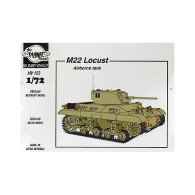 Maquette M-22 Locust Airbone Tank, 2ème GM