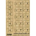 Boîtes carton de corps médical U.S. 
