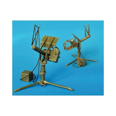 Maquette U.S. Machine gun cal .50 Anti-aircraft, 2eme GM