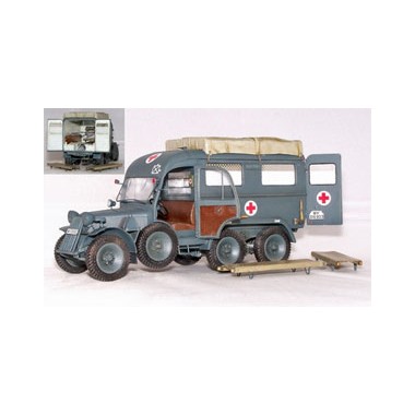 Maquette Ambulance allemande Kfz.31 Steyr 640