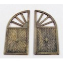 Porte en Bois ronde