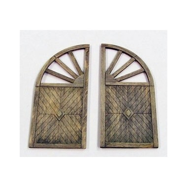 Porte en Bois ronde
