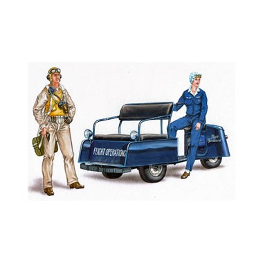 Maquette US scooter with crew