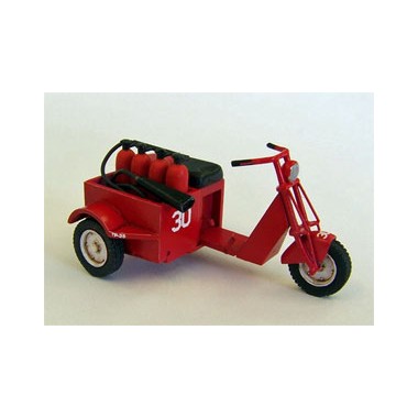 Maquette US scooter  fire fighter
