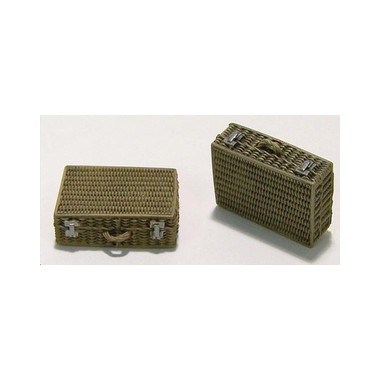 Valises en osier