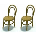 Chaises en bois