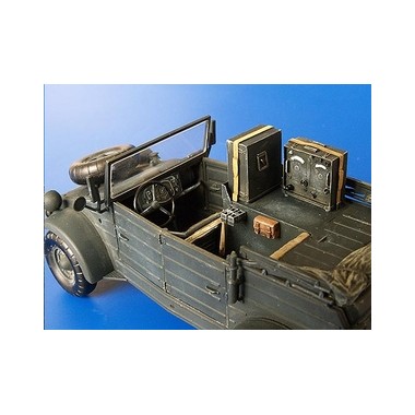 Kit radio pour Kubelwagen, 2ème GM