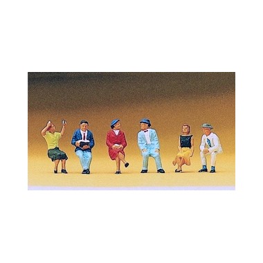 Figurines Personnes assises