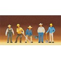 Figurines Ouvriers de voies