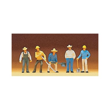 Figurines Ouvriers de voies