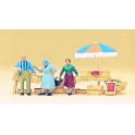 Figurines Au marché