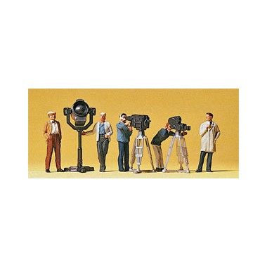 Figurines Equipe de cinéastes 